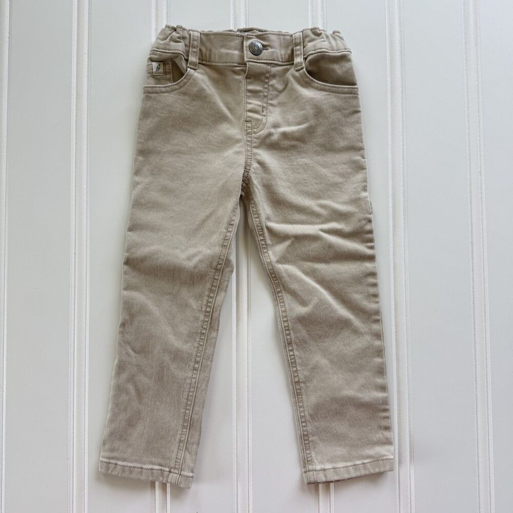 Easy Peasy Toddler Boys Tan Cargo Pants | 3T